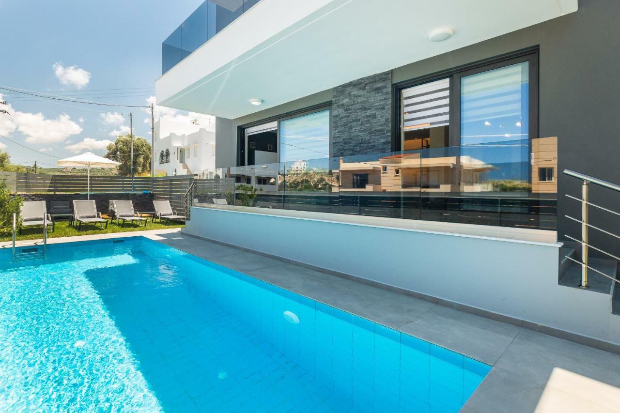 Nisos Villa, Pool & Heated Spawhirlpool, Walking To Beach, By Thinkvilla Sfáka Екстериор снимка